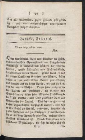Gedicke, Friedrich