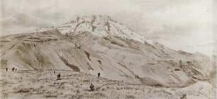 Der Antisana von der Ostsüdost-Seite gesehen