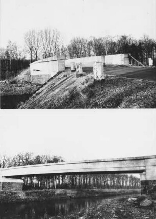 Schölling-Brücke/Dortmund-Ems-Kanal/Doppelbild