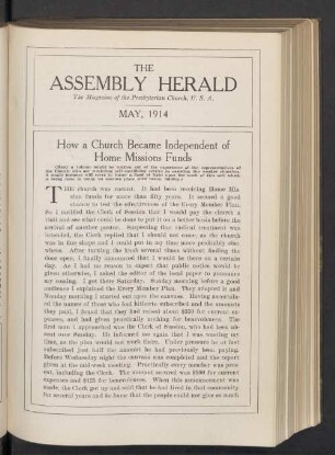 May, 1914
