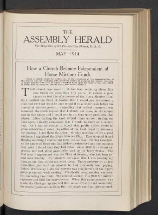 May, 1914