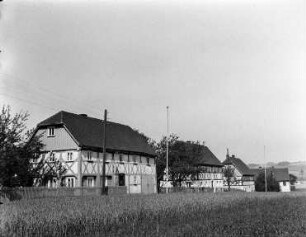 Gießmannsdorf (Kreis Zittau). Umgebindehäuser im Ort