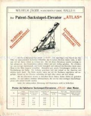 Sackstapel-Elevator