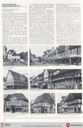 Die Strassen der neuen Heinrichstadt