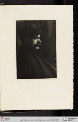 [Frank Eugene, I. Mr. Alfred Stieglitz, photogravure]