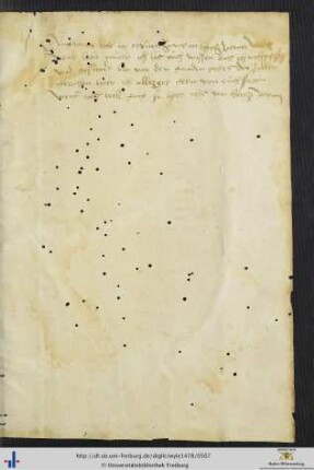 Handschriftlicher Vermerk