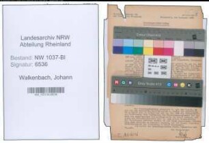 Entnazifizierung Johann Walkenbach , geb. 21.12.1908 (Polizeibeamter)