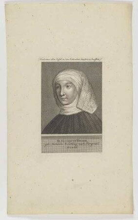 Bildnis der Elisabeth Kress