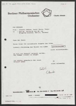 Brief an Brigitta Grabner, 20.09.1994