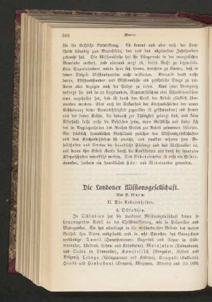 Die Londoner Missionsgesellschaft