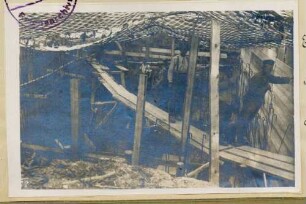 Foto eines Heckenstützpunktes vor Verdun