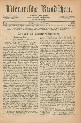 17-20 Darwin und Häckel über die Abstammung des Menschen : zweiter Artikel