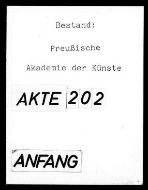 Anschaffung von Utensilien und anderer Bedürfnisse