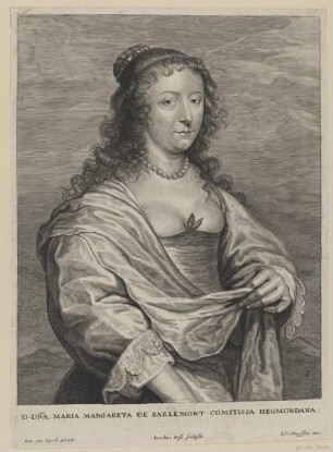Bildnis der Maria Margareta de Barlemont