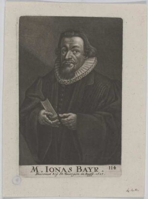 Bildnis des Ionas Bayr