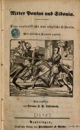 Ritter Pontus und Sidonia