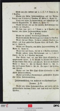 Zusammenstellung von mehreren verschiedenartigen Formen