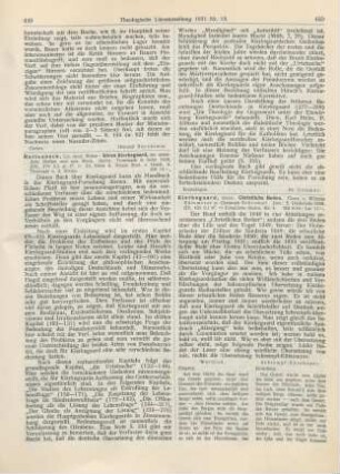 450-452 [Rezension] Kierkegaard, Søren, Christliche Reden