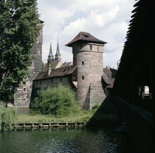 Nürnberg. Blick zum Henkerturm