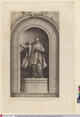 TABLEAU DE LA CHAPELLE DE ST. VINCENT DU CÔTÉ GAUCHE LATERAL