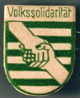 Volkssolidarität, Spendenabzeichen