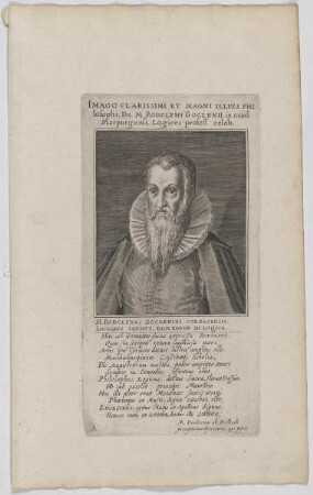 Bildnis des Rodolphus Goclenius