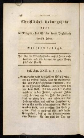158-175, Eilfte Predigt