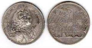 Brandenburg-Preußen, Nachbildung der Medaille auf die Stadterweiterung Berlins