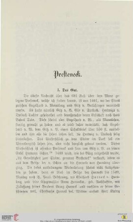 Presteneck