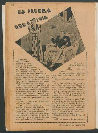 La prueba relativa