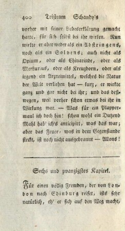 Sechs und zwanzigstes Kapitel