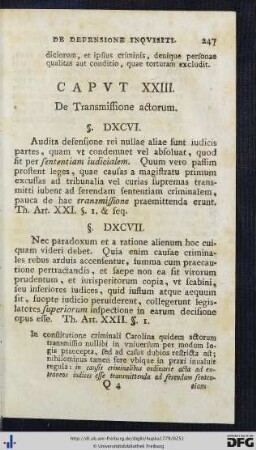 Capvt XXIII.