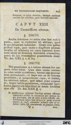 Capvt XXIII.
