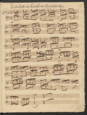 Lobt Gott ihr Christen allzugleich; org; G-Dur; BWV 609