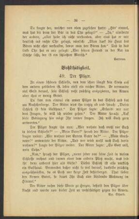 Wohltätigkeit