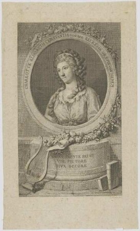 Bildnis der Charlotte Elisabeth Constantia von der Recke
