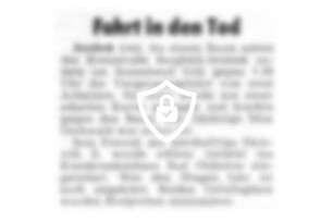 Fahrt in [Name maskiert]