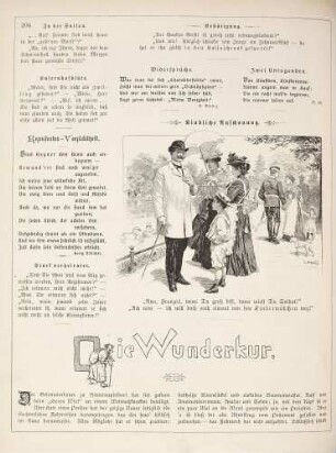 "Kindliche Anschaung" "Die Wunderkur"