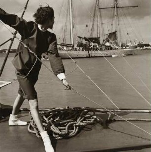 Modeaufnahme, Modell Dorothy Atkins