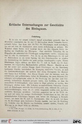 Die Bleidenstädter Traditionen