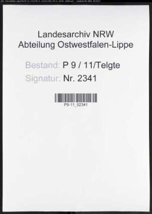 Sterberegister Standesamt Telgte