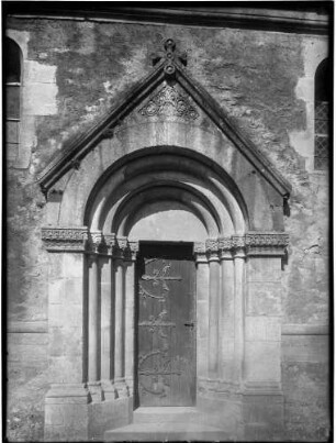 Wölchingen Evangelische Johanniter Kirche Westportal