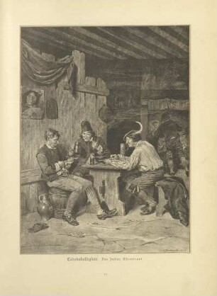 Tabakskollegium. Von Julius Ehrentraut