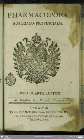Pharmacopoea Austriaco-Provincialis