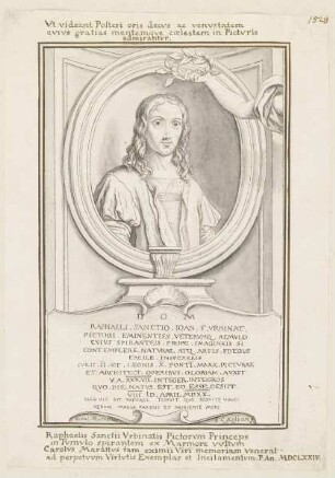Bildnis des Raffaello Sanzio da Urbino