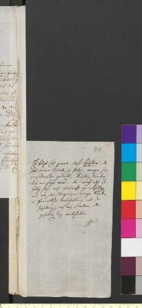 Brief von Wieland, Christoph Martin an Goethe, Johann Wolfgang von