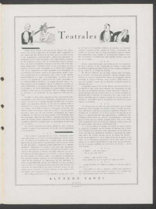Teatrales