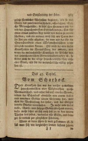 Das 45. Capitel. Vom Scharbock.