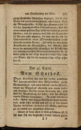 Das 45. Capitel. Vom Scharbock.