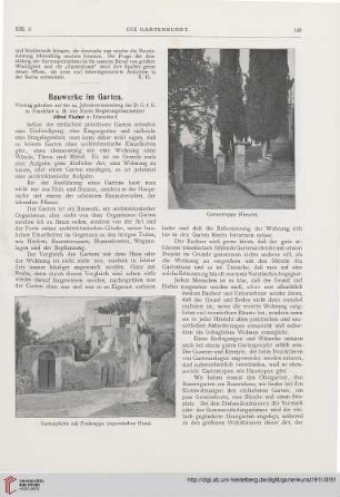 13: Bauwerke im Garten